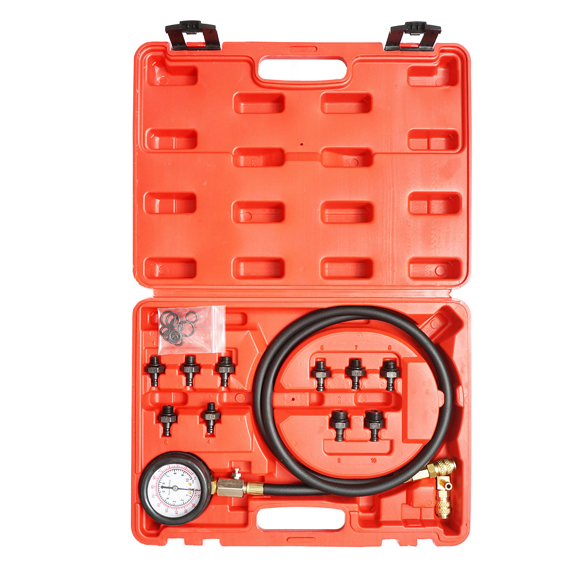 Set di tester per verificare la pressione dell'olio del motore auto - immagine 3