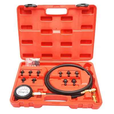 Set di tester per verificare la pressione dell'olio del motore auto