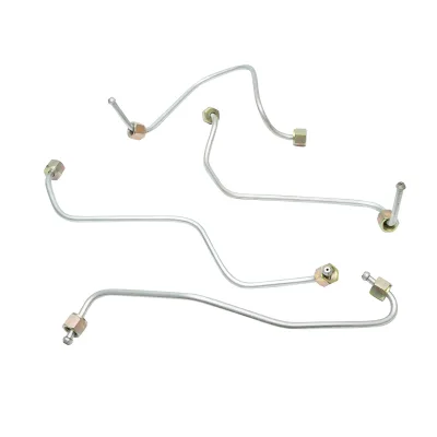 Set di tubi iniettori per 4 cilindri Massey Ferguson, codice OEM 35343026, 35343025, 35343027, 35343028