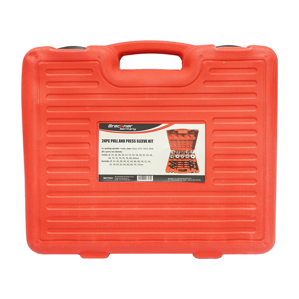 Set estrattore per boccole e cuscinetti, 24 pezzi Breckner Germany - immagine 2