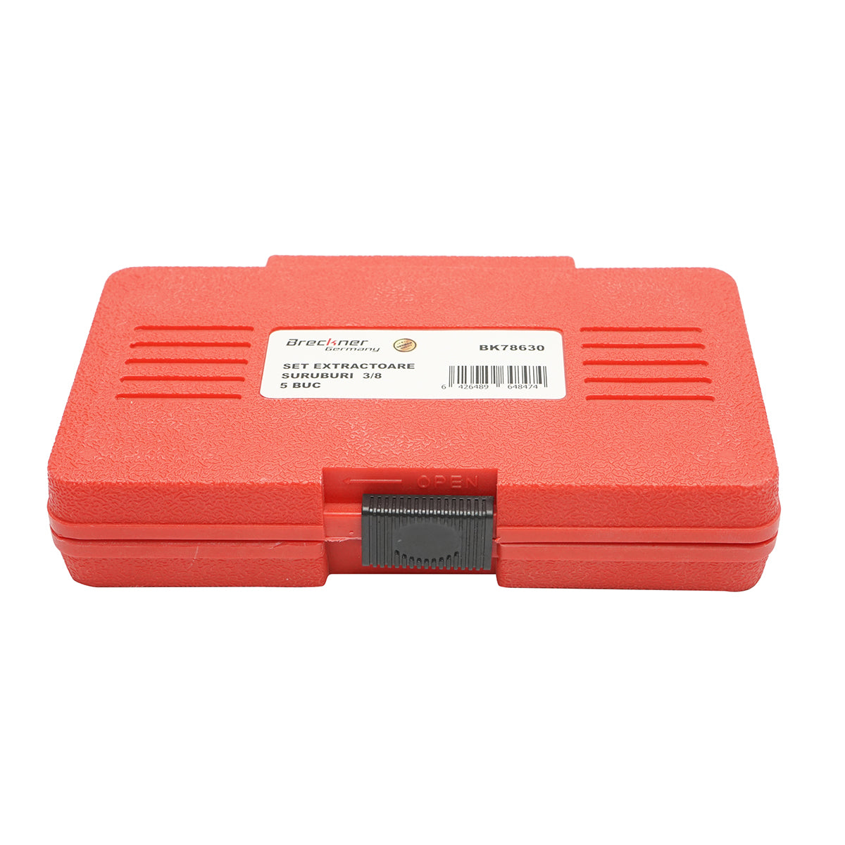 Set estrattore per viti rotte o danneggiate, 3/8, 6 pezzi, Breckner Germany. - immagine 3
