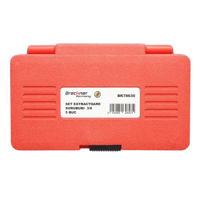 Set estrattore per viti rotte o danneggiate, 3/8, 6 pezzi, Breckner Germany. - immagine 4