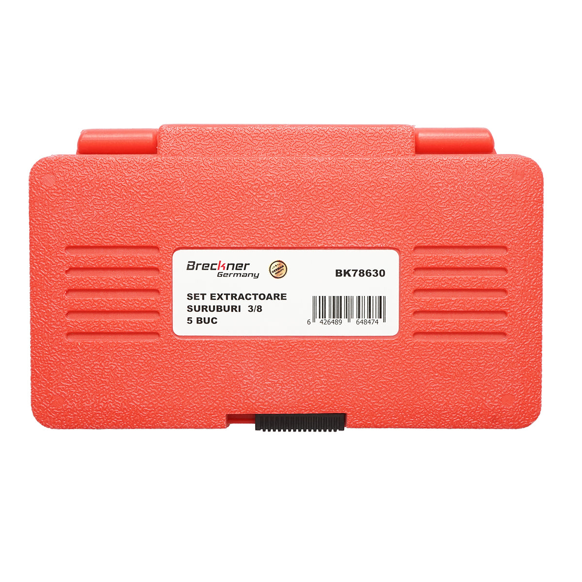 Set estrattore per viti rotte o danneggiate, 3/8, 6 pezzi, Breckner Germany. - immagine 4