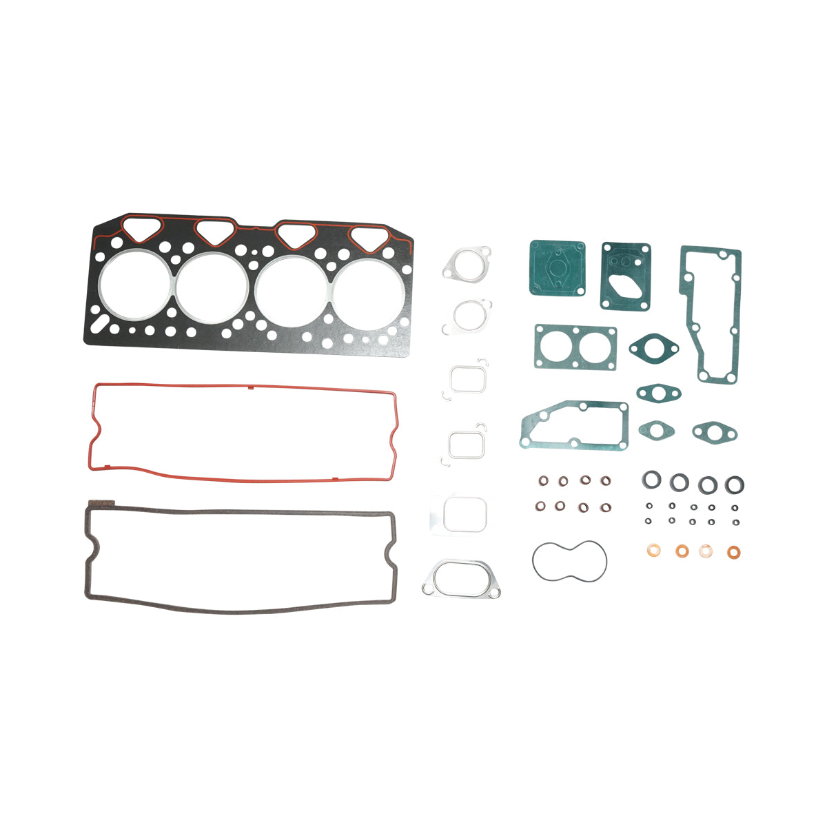 Set guarnizioni motore superiore JCB, Massey Ferguson, Landini, Perkins codice OEM 4223130M91, 4223573M91, 4224621M91, 4224623M91, U5LT0078