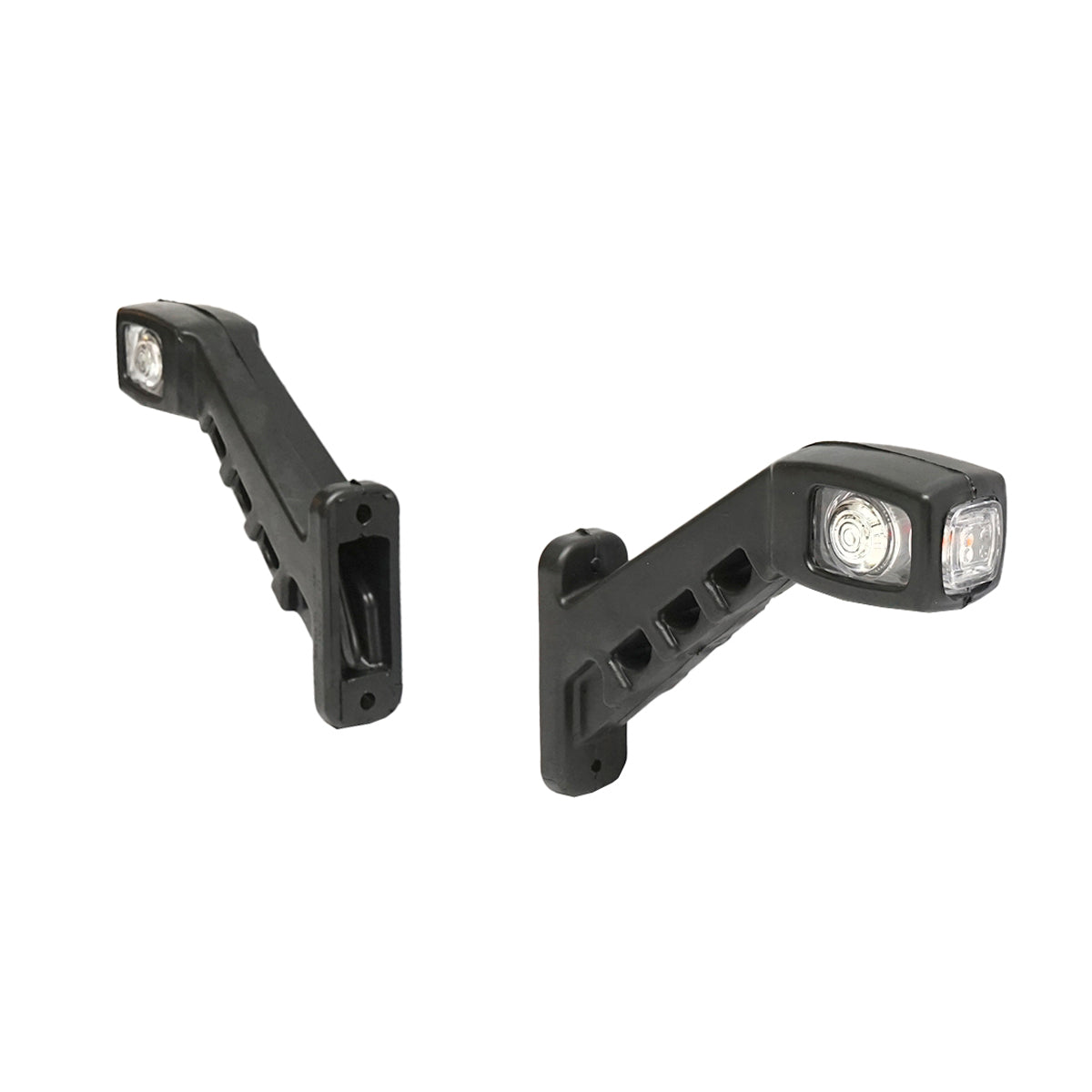 Set lampade laterali  con LED, 12-24V, rosso-bianco-giallo, Breckner Germany - immagine 3