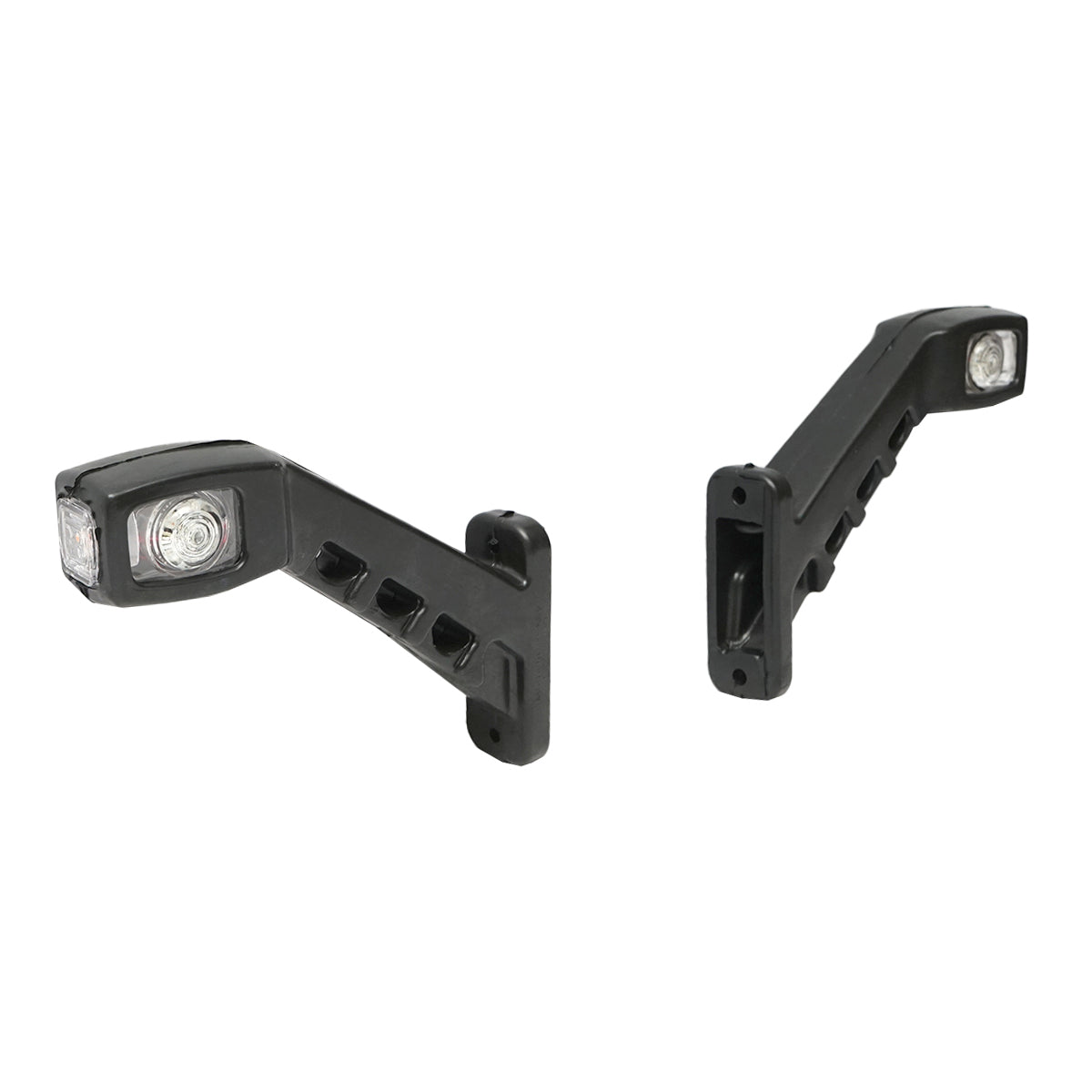 Set lampade laterali  con LED, 12-24V, rosso-bianco-giallo, Breckner Germany - immagine 2