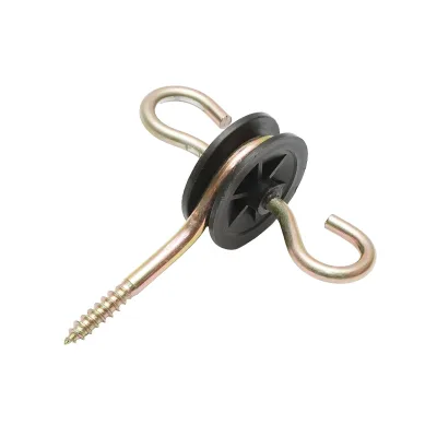 Set manico porta con filo elastico, connettori, isolatore con ancoraggio doppio, Breckner Germany - immagine 4