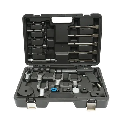 Set martello pneumatico con scalpelli e accessori – 25 pezzi (6–8 bar) Breckner Germany