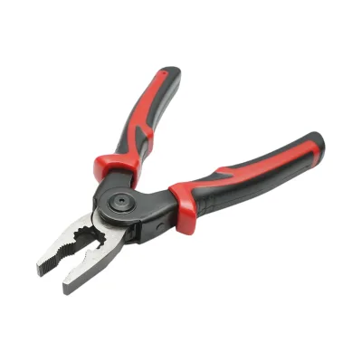 Set multifunzionale 5 in 1 con forbici, pinze brevettate per tagliare, crimpare, spelare cavi - immagine 6