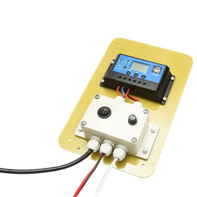 Set pannello solare 50W fotovoltaico monocristallino 670x540x30mm 12-24V batteria 12/17Ah 4 lampadine 9W - immagine 5