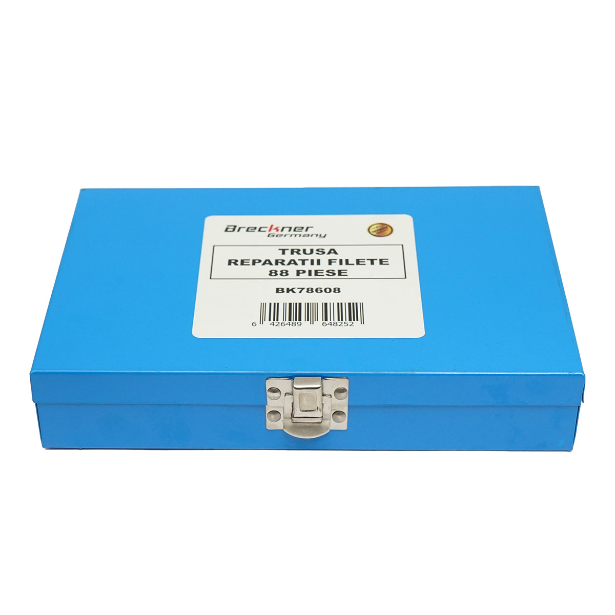 Set per la riparazione di filetti M6, M8, M10, 88 pezzi, Breckner Germany. - immagine 4