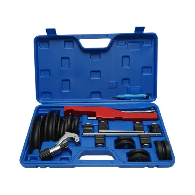 Set per piegatura tubi HVAC/R 6‑22 mm con tagliatubi 4‑28 mm e sbavatore Breckner Germany