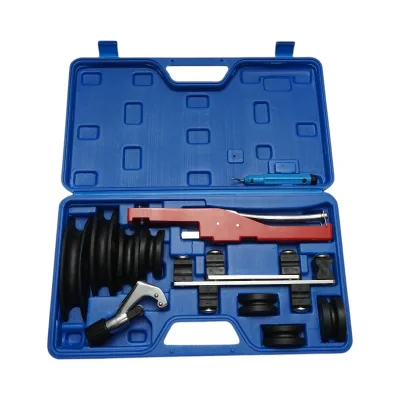 Set per piegatura tubi HVAC/R 6‑22 mm con tagliatubi 4‑28 mm e sbavatore Breckner Germany - immagine 2