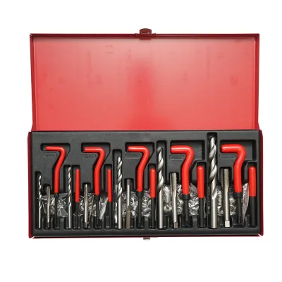 Set per riparare filetti M5, M6, M8, M10, M12, 131 pezzi - immagine 3