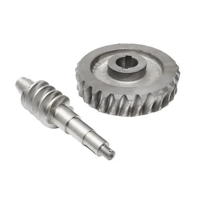 Set pignone con vite senza fine per verricello trattore forestale