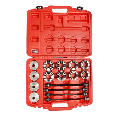 Set pressa per estrazione, montaggio e smontaggio boccole, cuscinetti, 28 pezzi Breckner Germany - immagine 3