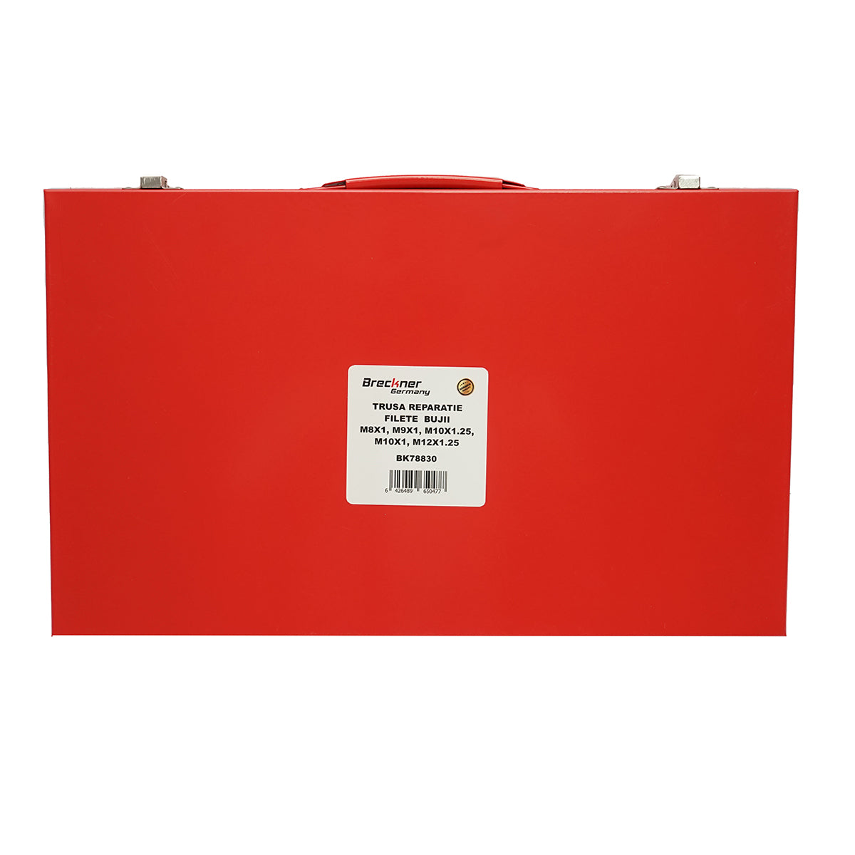 Set professionale per la riparazione dei filetti delle candele M8x1, M9x1, M10x1.25, M10x1, M12x1.25 Breckner Germany - immagine 2