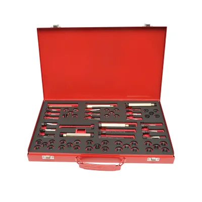 Set professionale per la riparazione dei filetti delle candele M8x1, M9x1, M10x1.25, M10x1, M12x1.25 Breckner Germany
