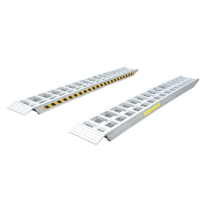 Set rampe di carico in alluminio - Portata 6T - Dimensioni 380 x 45 x 15 cm