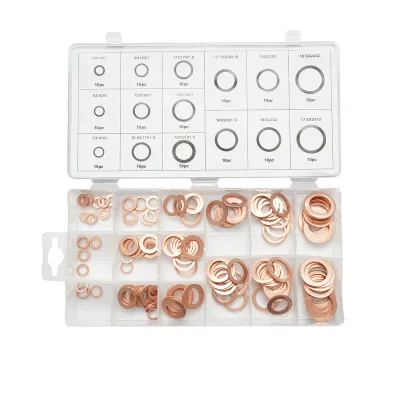 Set rondelle in rame 5–17,5 mm, 150 pezzi - immagine 2