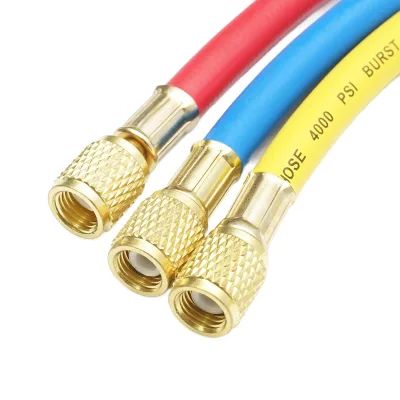 Set tubi 90 cm 3 colori per carica freon R-410a - immagine 3