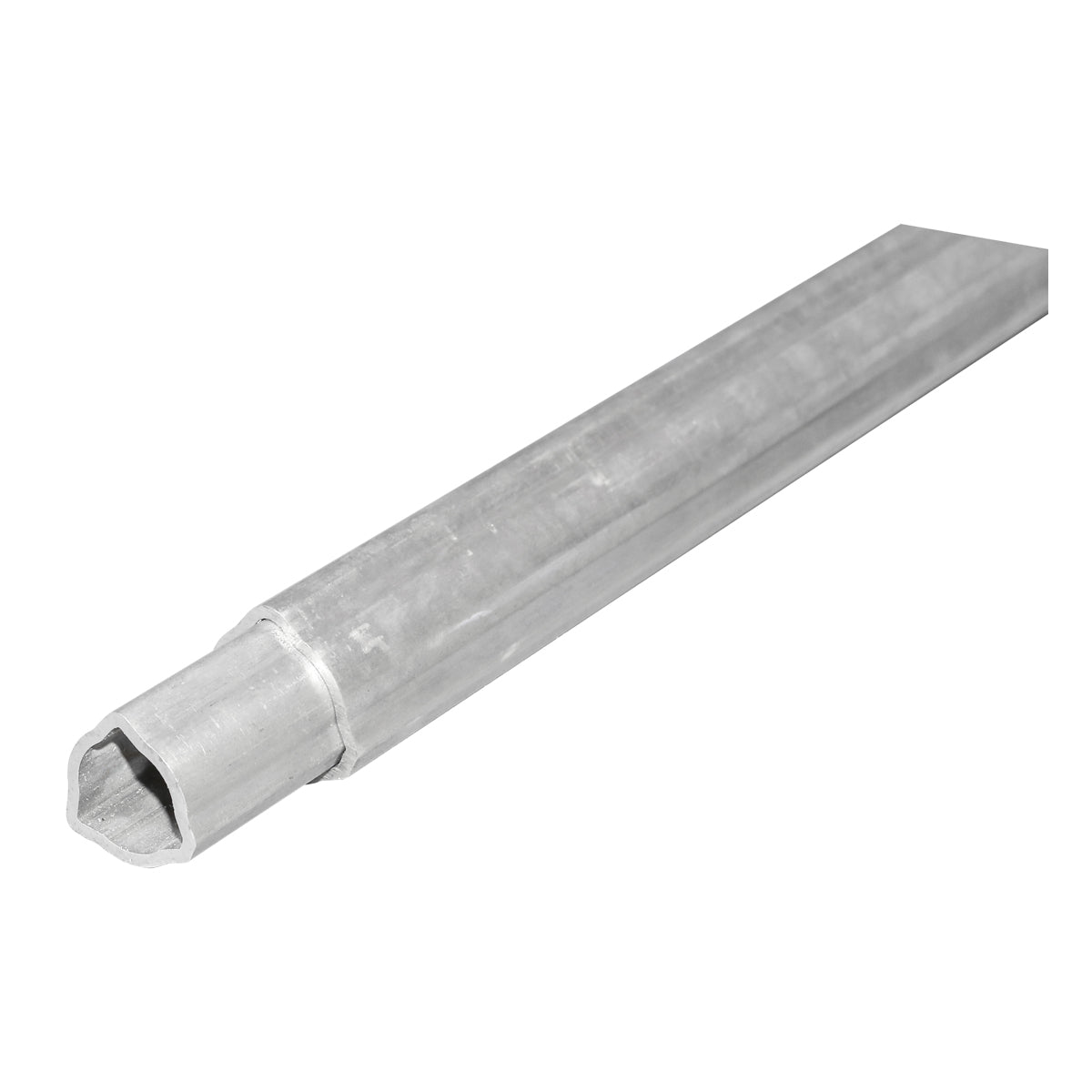 Set tubi cardanici triangolari serie T6 esterno 54 e interno 45 croce 30,2x92 L=1,5m tubo cardanico - immagine 2