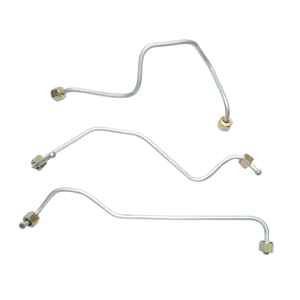 Set tubi iniettori 3 cilindri Massey Ferguson codice OEM 35342005, 35342004, 35342006 - immagine 2