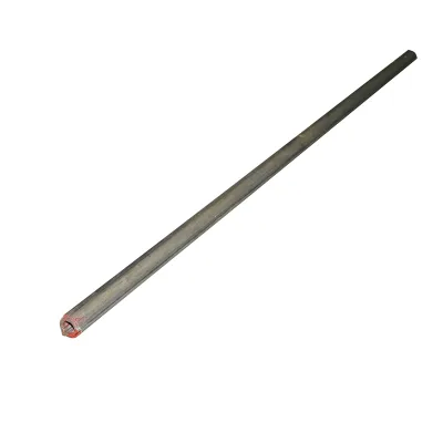 Set tubi triangolari cardanici serie T1 esterno 32,4 e interno 26,6 croce 22x54 L=1,5m - immagine 2