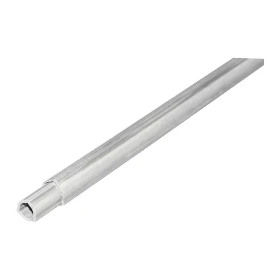 Set tubi triangolari cardanici serie T1 esterno 32,4 e interno 26,6 croce 22x54 L=1m tubo cardanico - immagine 2