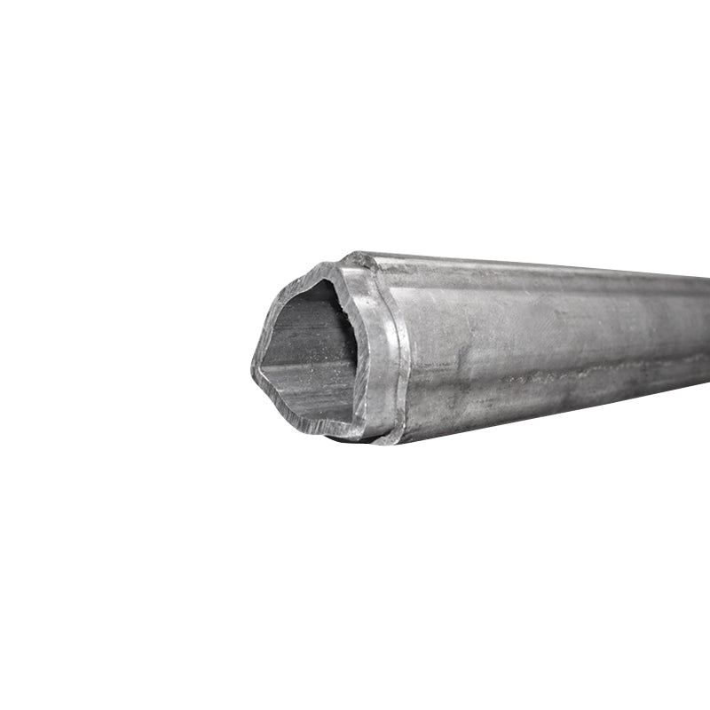 Set tubi triangolari cardanici serie T5 est. e int. 51,3 per 44,7 croce 30x80 L=3M - immagine 2