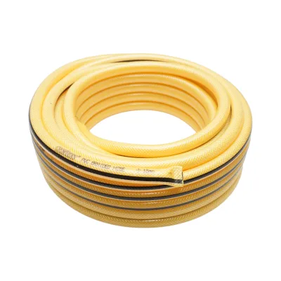 Set tubo da giardino in PVC intrecciato da 1/2, rotolo da 15 m con ugello spruzzatore, set di connettori Crownman e adattatore - immagine 2