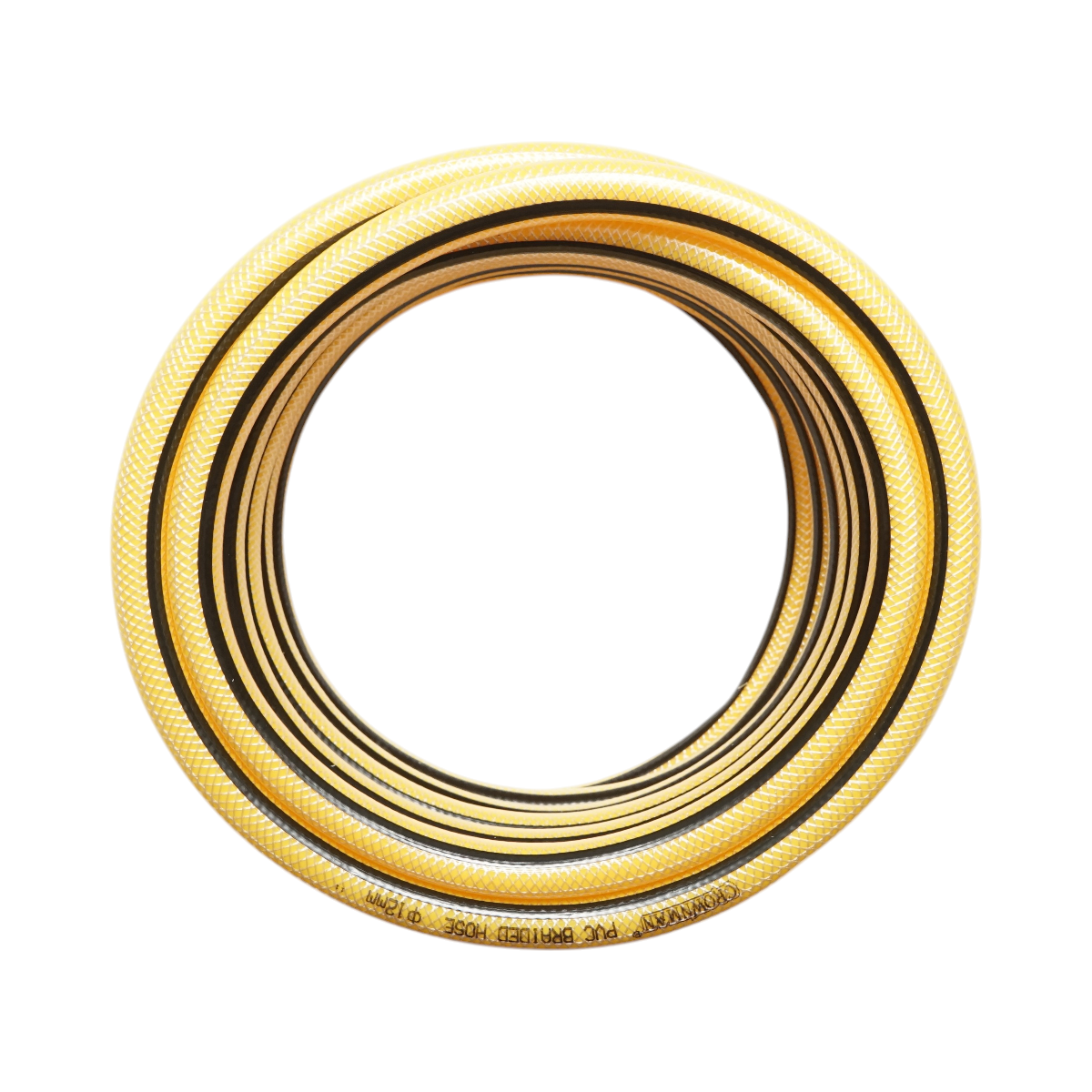 Set tubo da giardino in PVC intrecciato da 1/2, rotolo da 7,5 m con ugello spruzzatore, set di connettori Crownman e adattatore - immagine 3