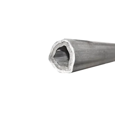 Set tubo triangolare per cardano serie T4 esterno e interno 43,4 con 36,1 croce 27x75 L=3M. - immagine 2