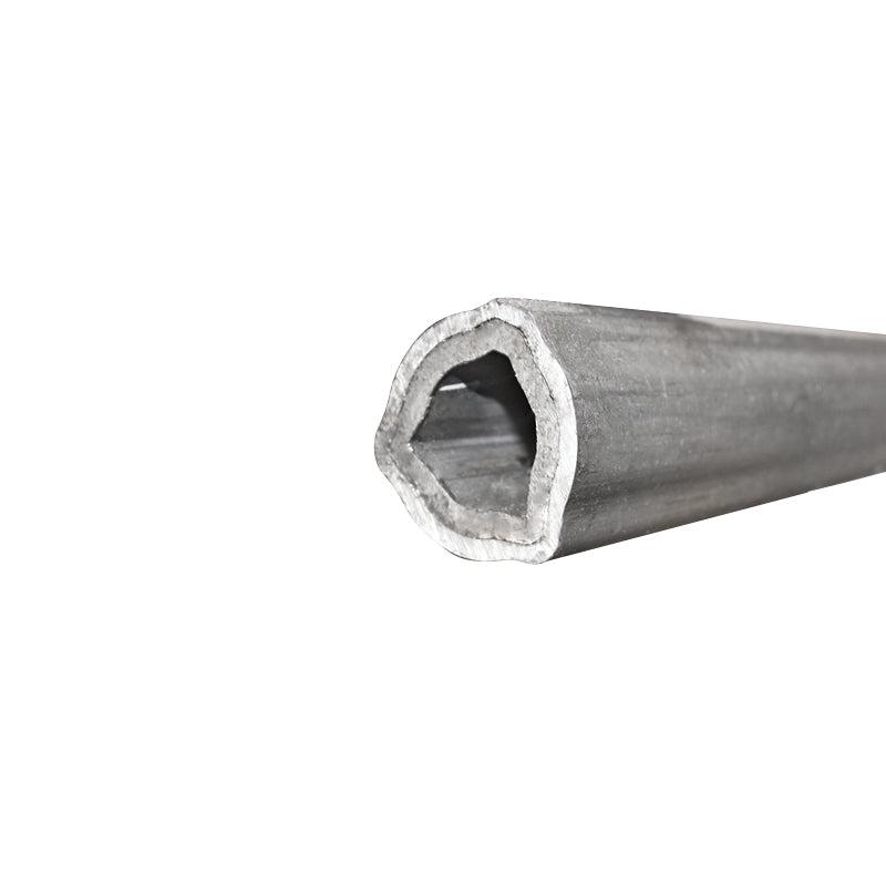 Set tubo triangolare per cardano serie T4 esterno e interno 43,4 con 36,1 croce 27x75 L=3M. - immagine 2