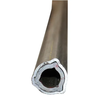 Set tubo triangolare serie T1 esterno e interno 32,4 con 26,6 croce 22x54 L=3M