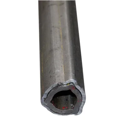 Set tubo triangolare serie T1 esterno e interno 32,4 con 26,6 croce 22x54 L=3M - immagine 2