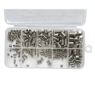 Set viti filettati senza testa con esagono incassato M3–M8, 220 pezzi - immagine 4