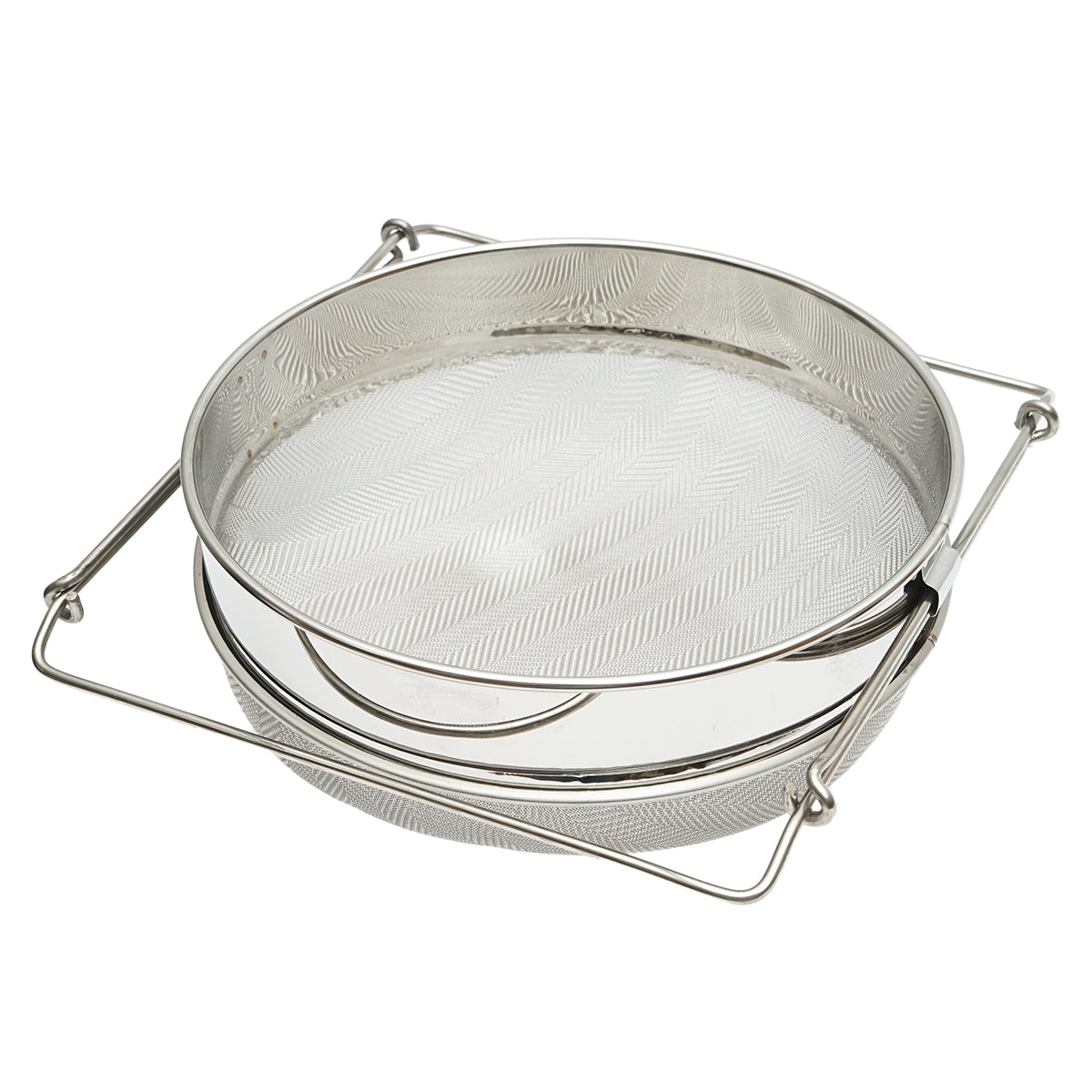 Setaccio doppio in acciaio inox per filtrare il miele, 235 mm - immagine 3