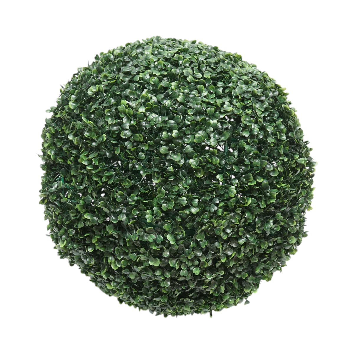Sfera decorativa artificiale verde con foglie  Ø 40 cm