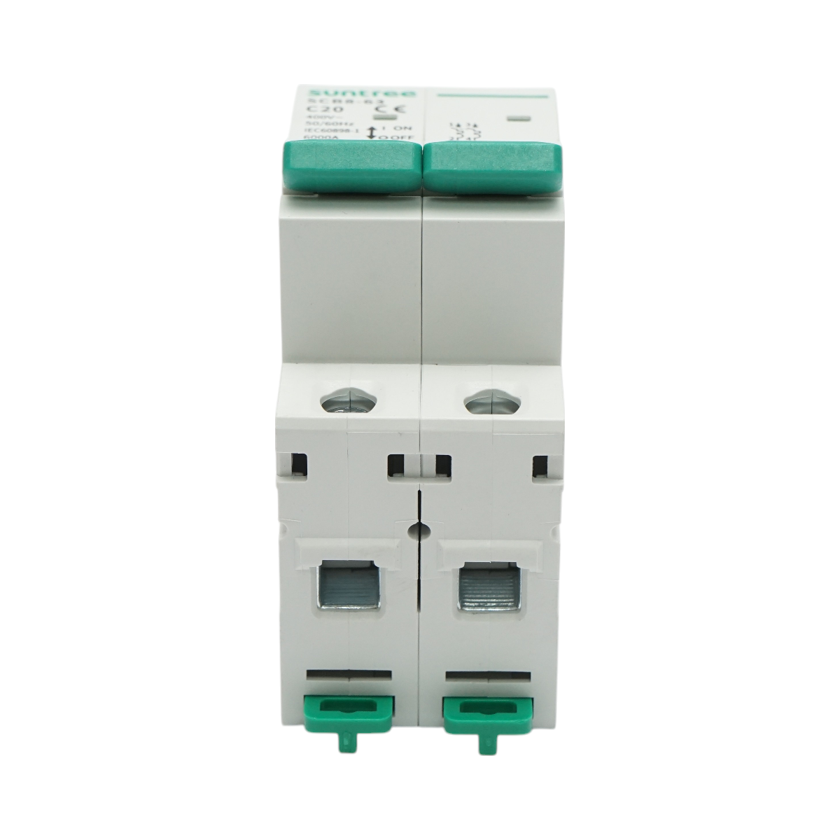 Sicurezza automatica tipo interruttore 2P, 20A 400VAC Suntree - immagine 2