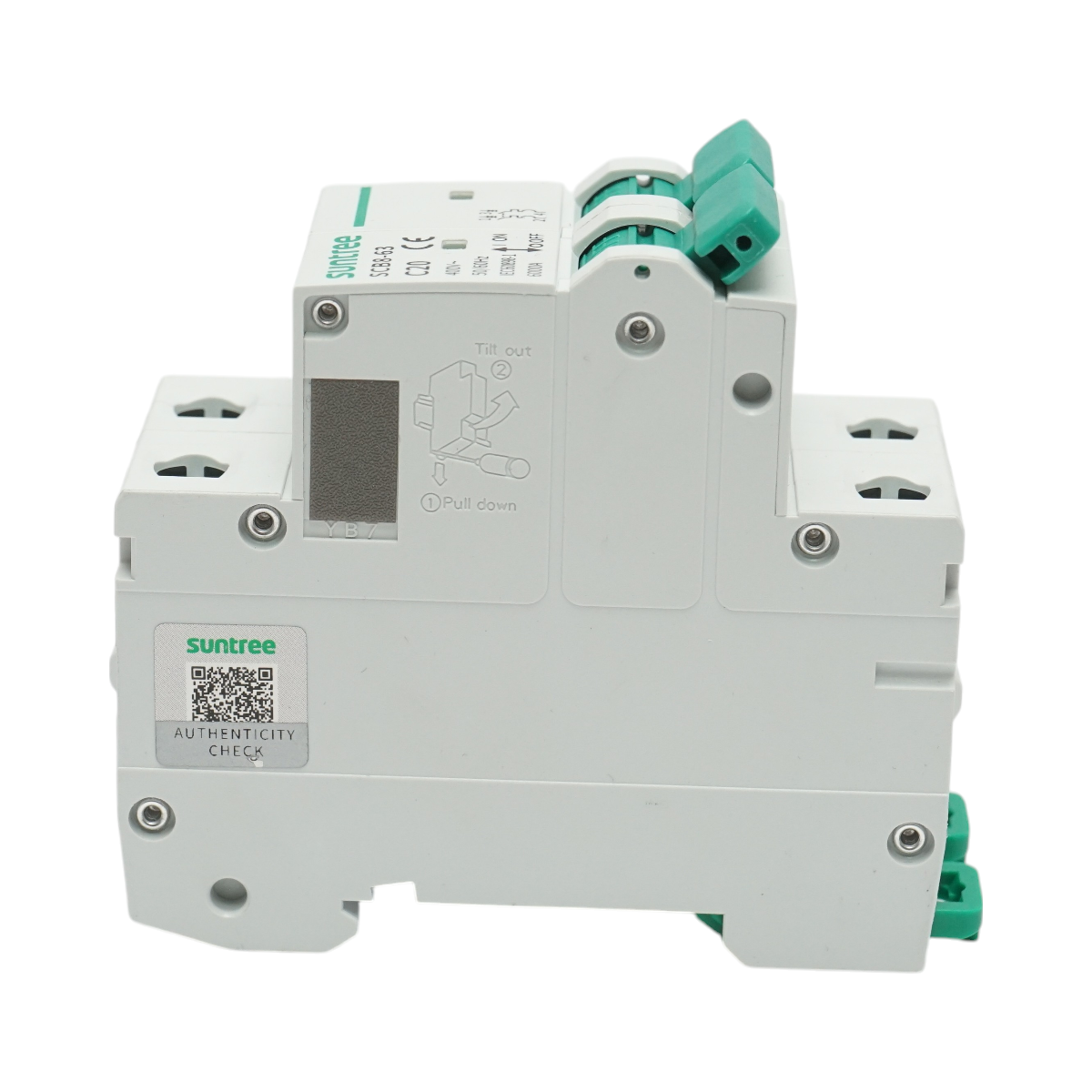 Sicurezza automatica tipo interruttore 2P, 20A 400VAC Suntree - immagine 3