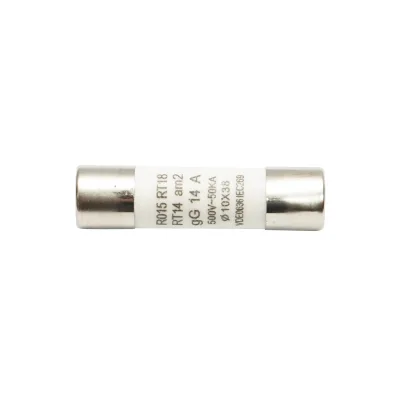 Sicurezza fusibile cilindrica 14A, RT14, 10x38mm Breckner Germany - immagine 2