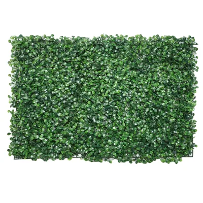 Siepe artificiale con piccole foglie verdi 400x600mm Breckner Germany