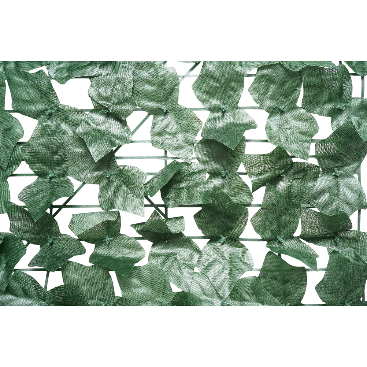 Siepe artificiale decorativa verde con foglie di edera 300x100 cm - immagine 4