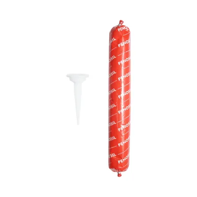 Sigillante siliconico grigio antracite RAL 7016 tipo salame Silicone neutro 317 600ml Penosil