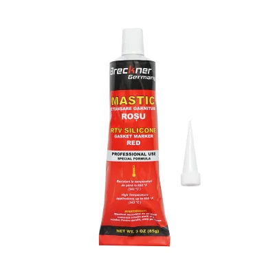 Sigillante siliconico per guarnizioni rosso 85g, alte temperature fino a 343°C - immagine 2
