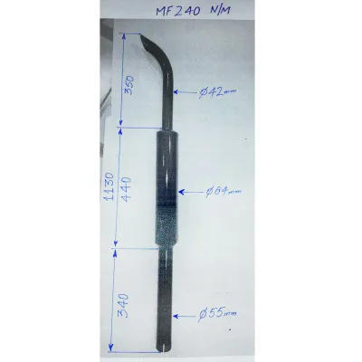 Silenziatore di scarico per Massey Ferguson 240 N/M - immagine 2