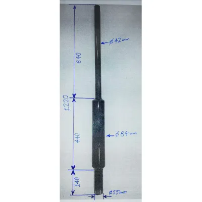 Silenziatore di scarico per Massey Ferguson 240 O/M - immagine 2