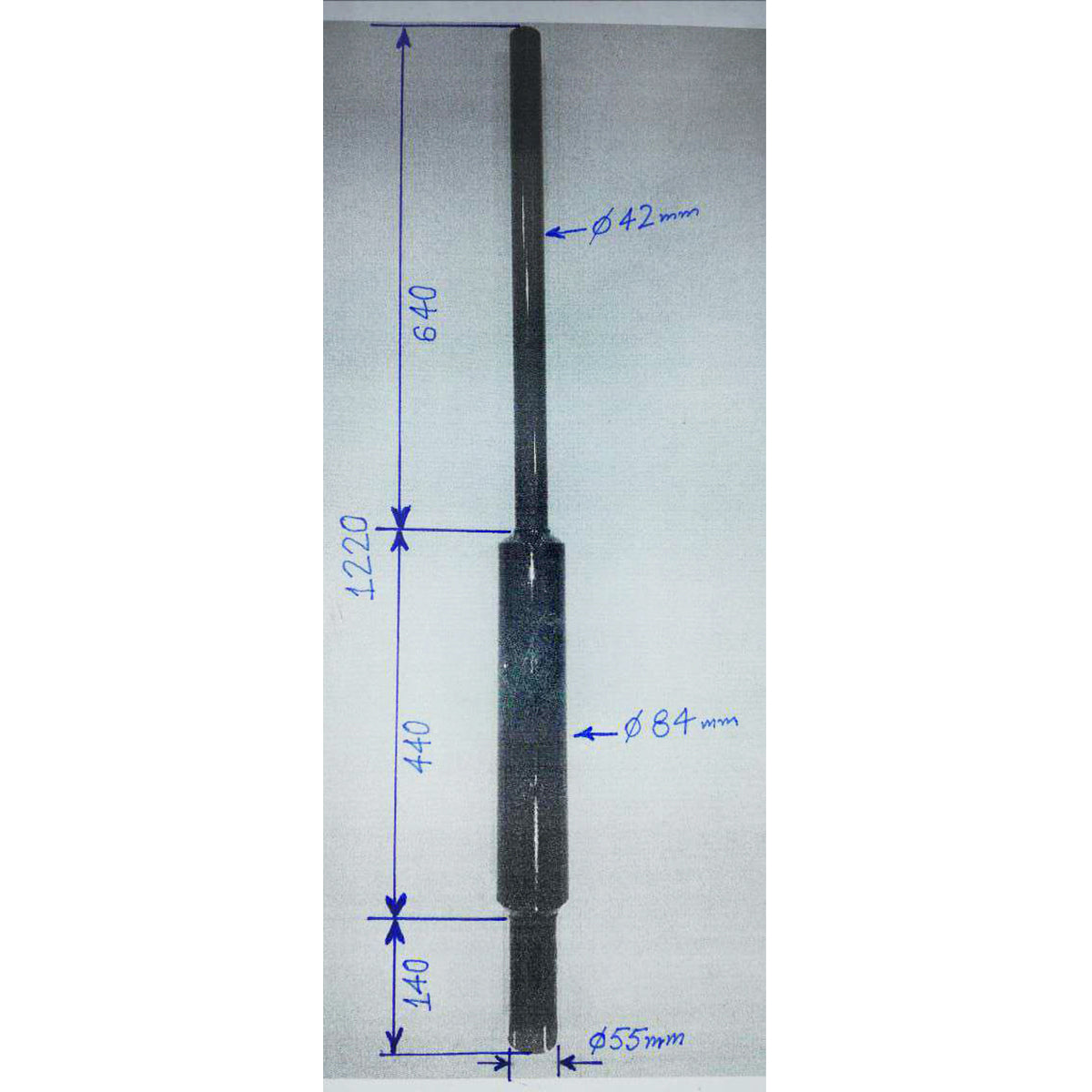 Silenziatore di scarico per Massey Ferguson 240 O/M - immagine 2