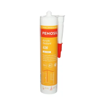 Silicone acrilico bianco sigillante verniciabile 280 ml – Acrylic Sealant 636 Penosil